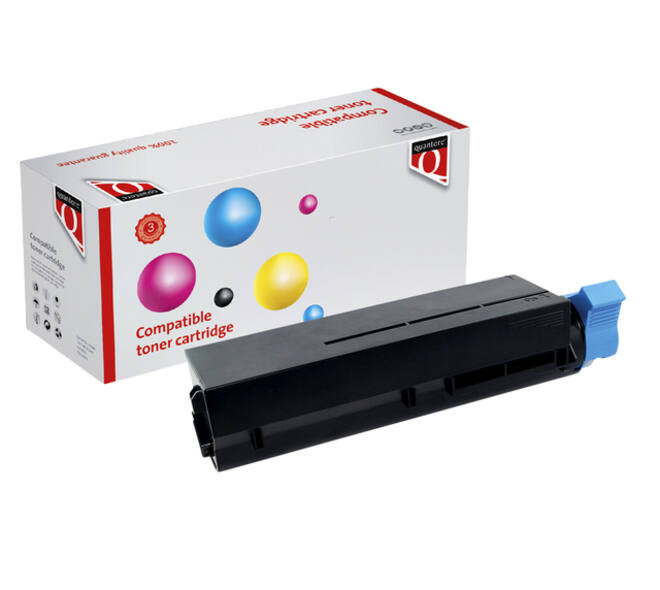 Toner Quantore alternatief tbv Oki 45807106 zwart