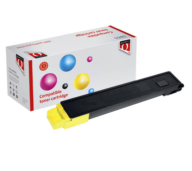 Toner Quantore alternatief tbv Kyocera TK-8325Y geel