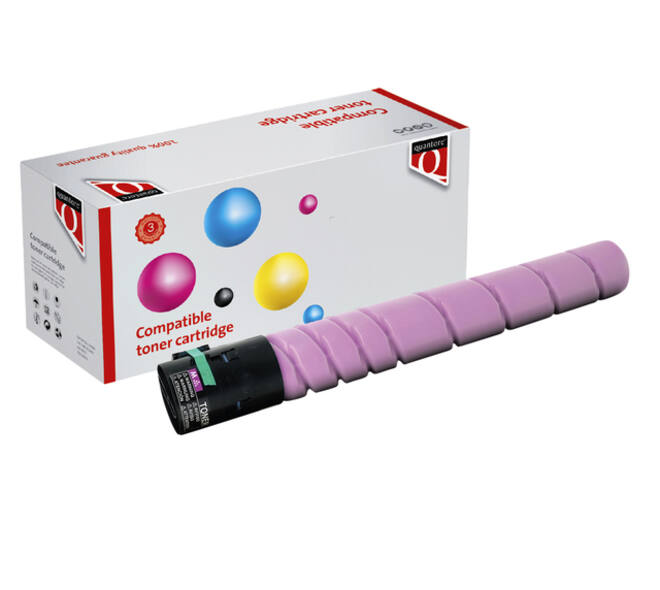 Toner Quantore alternatief tbv Konica Minolta TN-216M rood