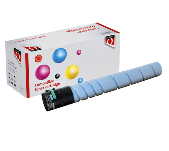 Toner Quantore alternatief tbv Konica Minolta TN-216C blauw