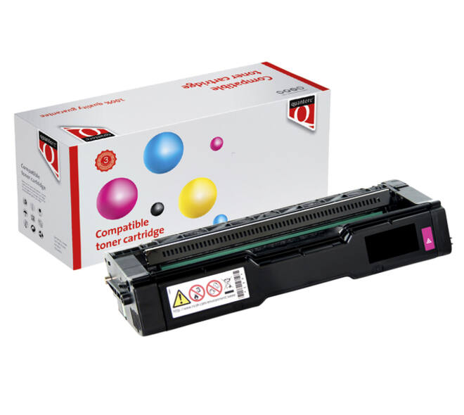 Toner Quantore alternatief tbv Ricoh 407545 rood