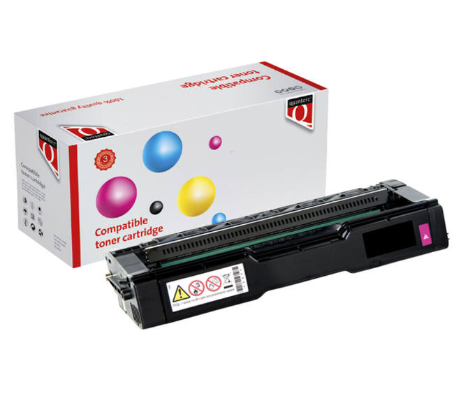 Toner Quantore alternatief tbv Ricoh 407718 rood