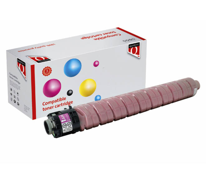 Toner Quantore alternatief tbv Ricoh 841819 rood