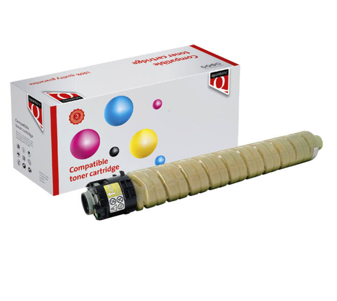 Toner Quantore alternatief tbv Ricoh 841854 geel
