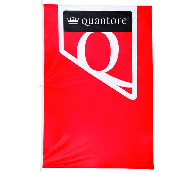 Huismerkvlag Quantore 150x225cm