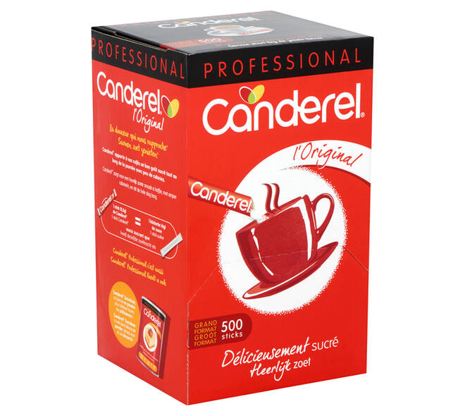 Zoetstofstick Canderel 500x0.5gr