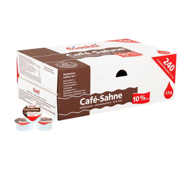 Koffieroom Frischli halfvolle melk 7,5 gram 240 cups
