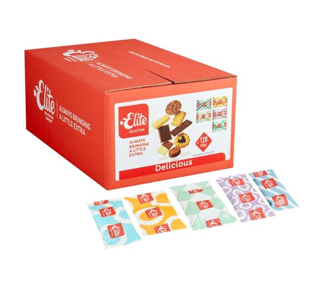 Koekjes Elite  Selection Delicious mix 120 stuks