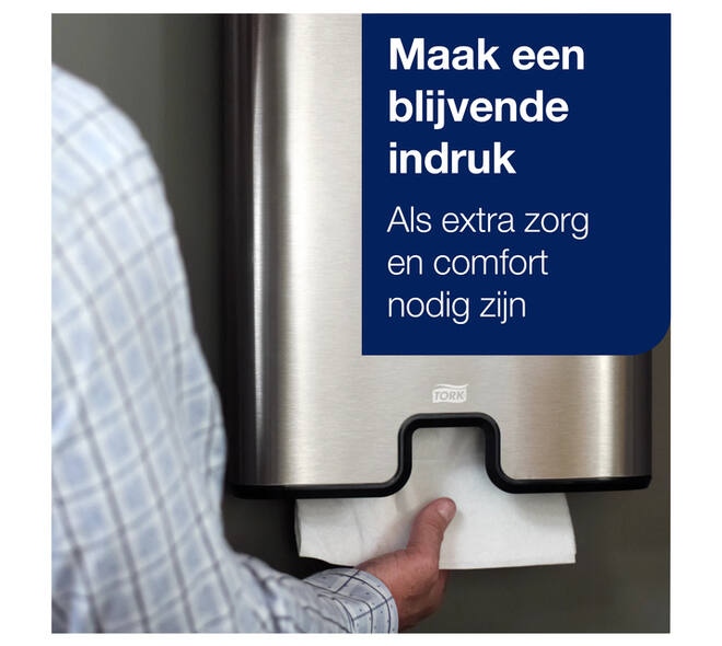Handdoek Tork H2 Xpress Premium multifold 2-laags 212x340mm 21x100 vel wit 100297