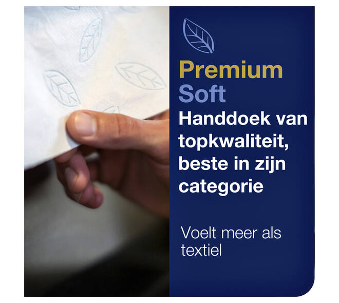 Handdoek Tork H2 Xpress Premium multifold 2-laags 212x340mm 21x110 vel wit 100288