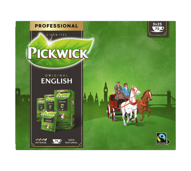 Thee Pickwick Fair Trade English 25x2.5gr