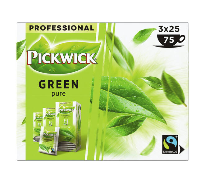 Thee Pickwick Fair Trade green pure 25x1.5gr