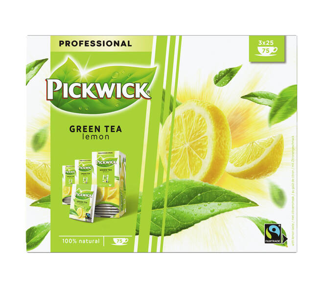 Thee Pickwick Fair Trade green lemon 25x1.5gr