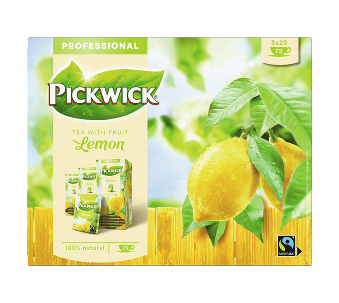 Thee Pickwick Fair Trade lemon 25x1.5gr