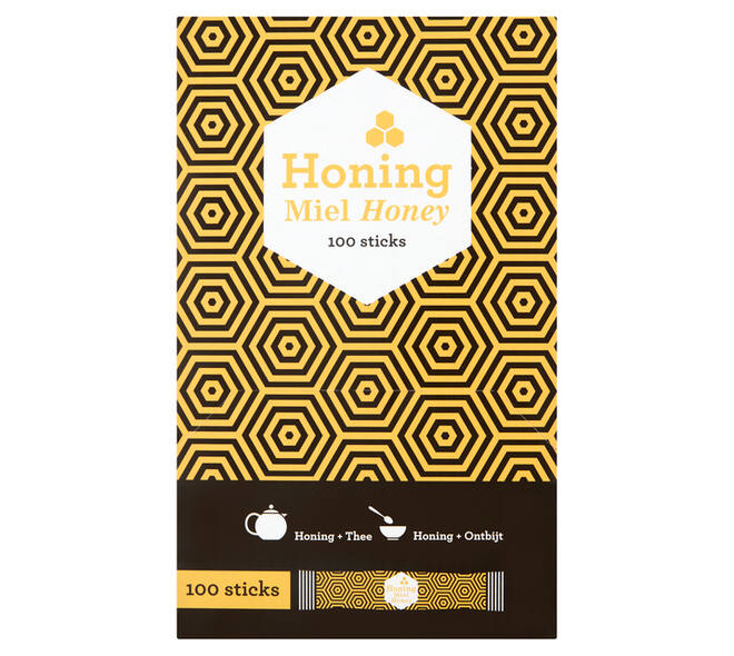 Honingsticks Van Oordt 100 stuks