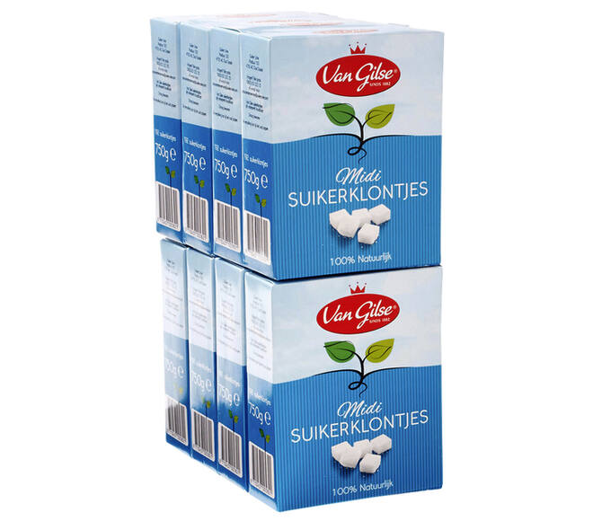 Suikerklontjes Van Gilse Midi 750gram