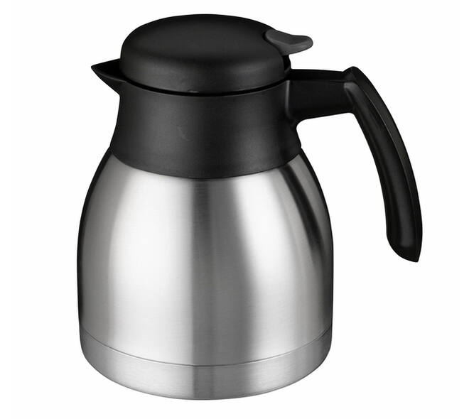 Thermoskan Bravilor dubbelwandig 1.2 liter RVS zwart