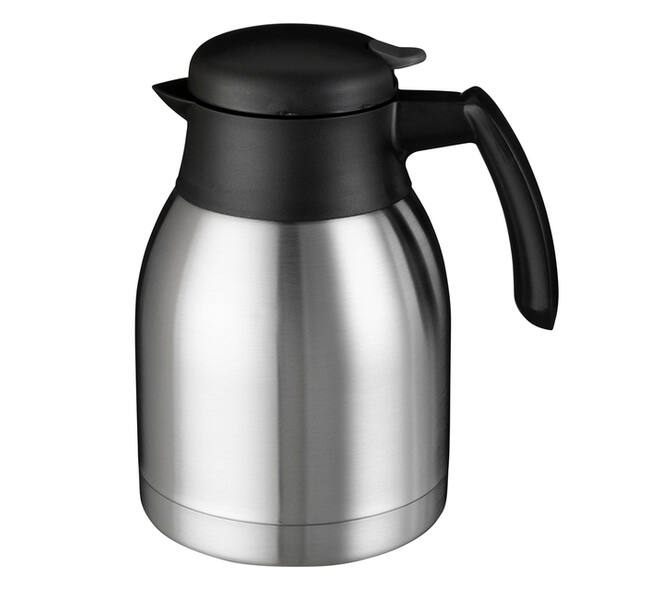 Thermoskan Bravilor dubbelwandig 1.5 liter RVS zwart