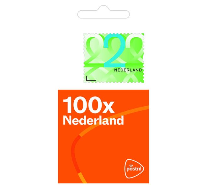 Postzegel Nederland Waarde 2 zelfklevend rol à 100 stuks