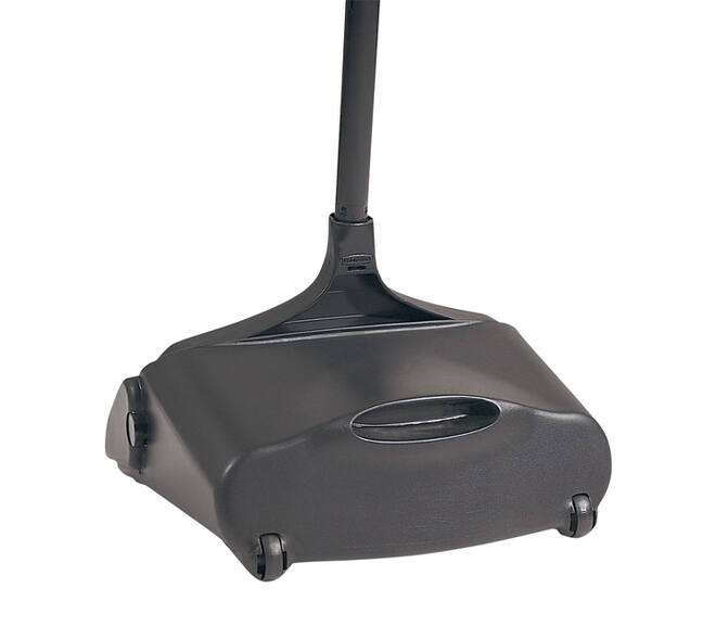 Stofblik Rubbermaid Executive Lobby Pro met lange steel zwart
