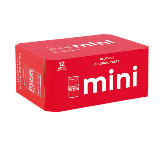 Frisdrank Coca Cola Regular blik 150ml