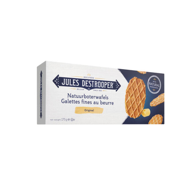 Natuurboterwafel Jules Destrooper 175gr