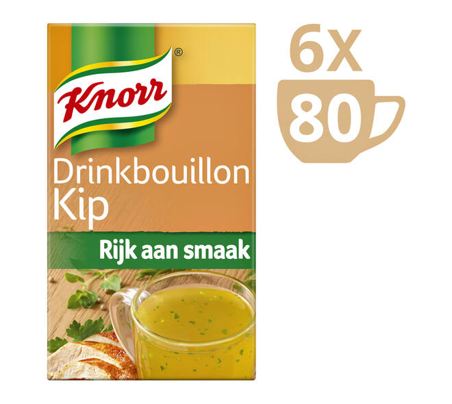 Drinkbouillon Knorr kip tuinkruiden 80 stuks