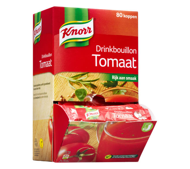 Drinkbouillon Knorr tomaat 80 stuks