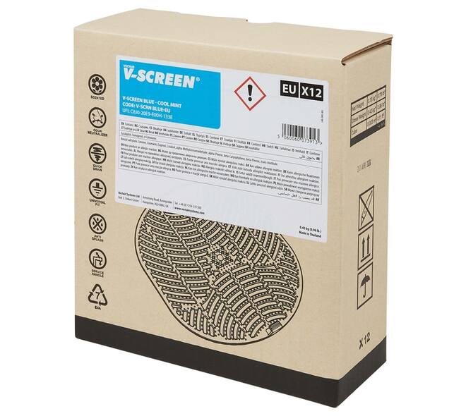 Urinoirmat V-screen Cool Mint