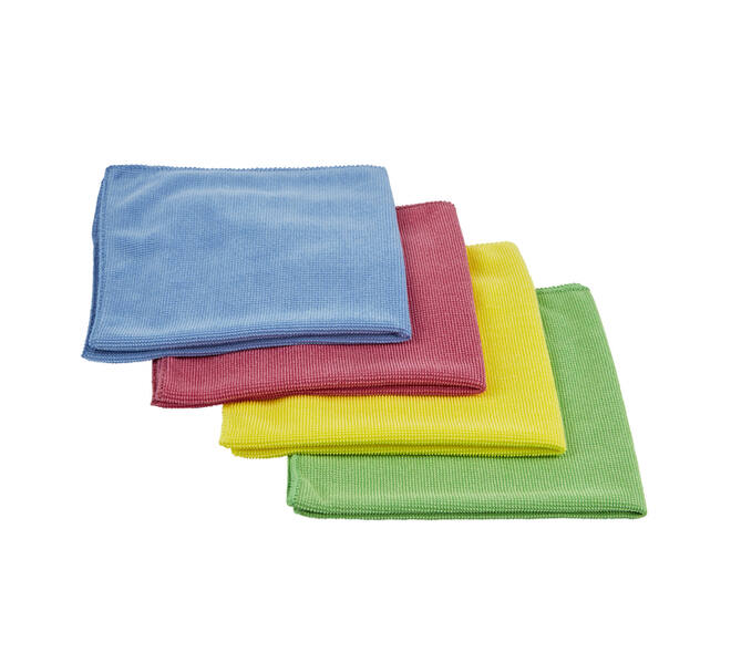 Microvezeldoek Scotch-Brite Essential 360x360mm blauw 10 stuks