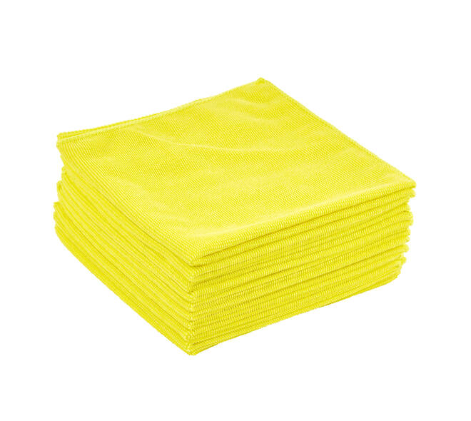 Microvezeldoek Scotch-Brite Essential 360x360mm geel 10 stuks
