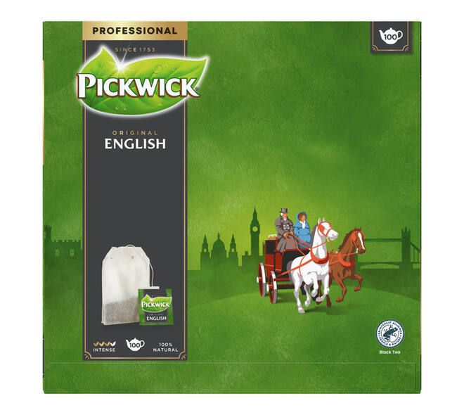 Thee Pickwick engelse melange 100x4gr zonder envelop