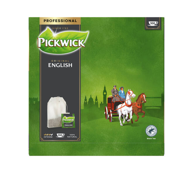 Thee Pickwick engelse melange 100x2gr zonder envelop