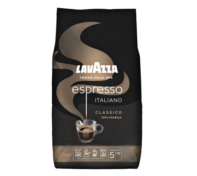 Koffie Lavazza Caffè espresso bonen black 1000gr