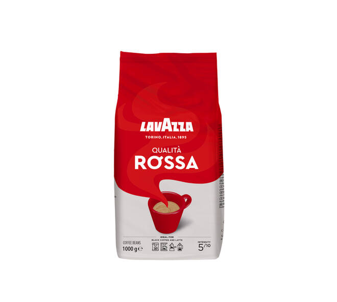 Koffie Lavazza bonen Qualita Rossa 1000gr