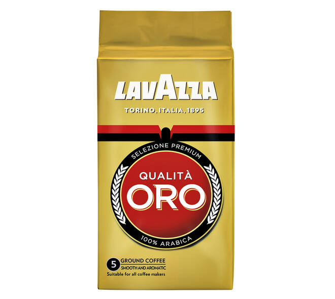 Koffie Lavazza gemalen Qualita Oro 250gr