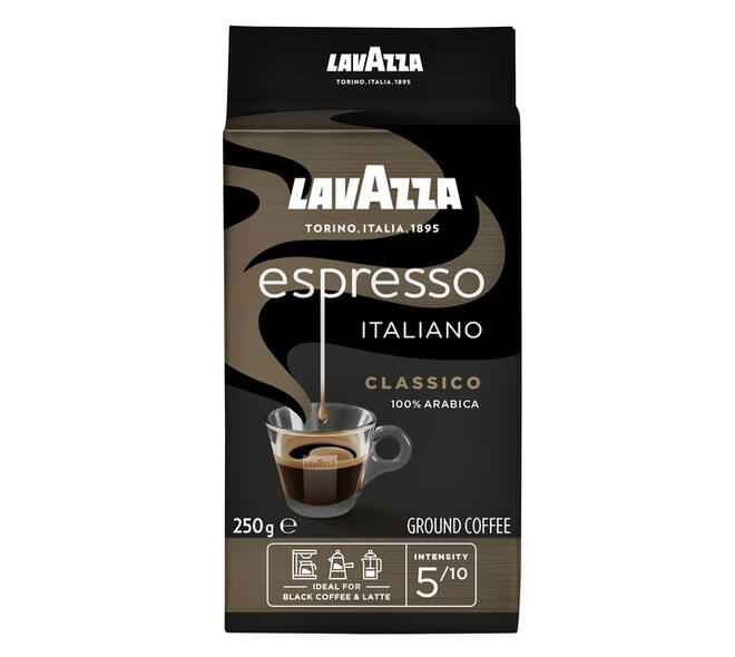 Koffie Lavazza gemalen Caffè Espresso 250gr