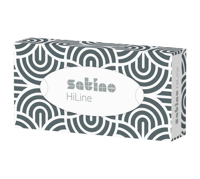 Facial tissues Satino HiLine 2-laags 100 vel wit 206450