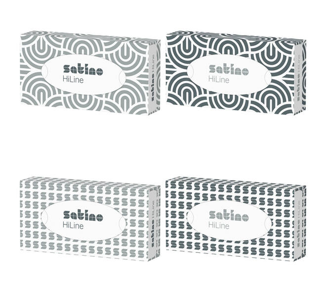 Facial tissues Satino HiLine 2-laags 100 vel wit 206450