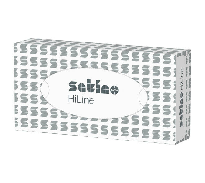 Facial tissues Satino HiLine 2-laags 100 vel wit 206450