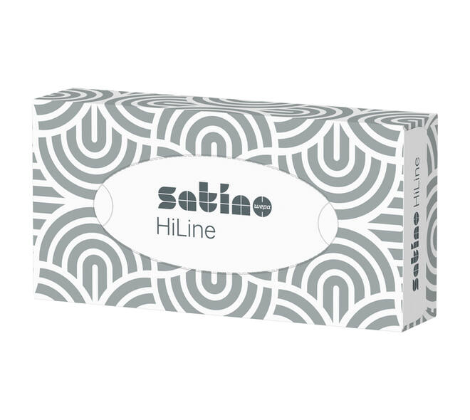 Facial tissues Satino HiLine 2-laags 100 vel wit 206450