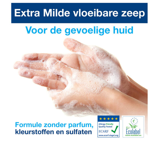 Handzeep Tork S1 Premium vloeibaar 1000ml gevoelige huid 420701