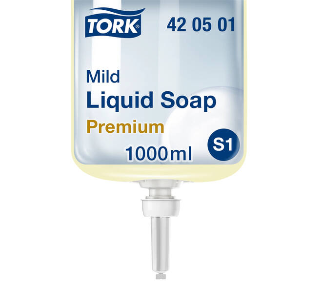 Handzeep Tork S1 Premium vloeibaar 1000ml mild 420501