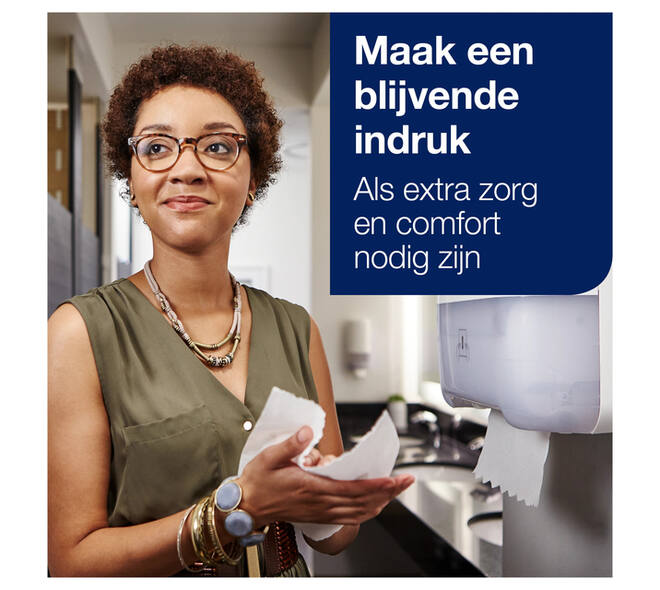 Handdoekrol Tork H1 Matic Premium 2-laags 100m wit 290016