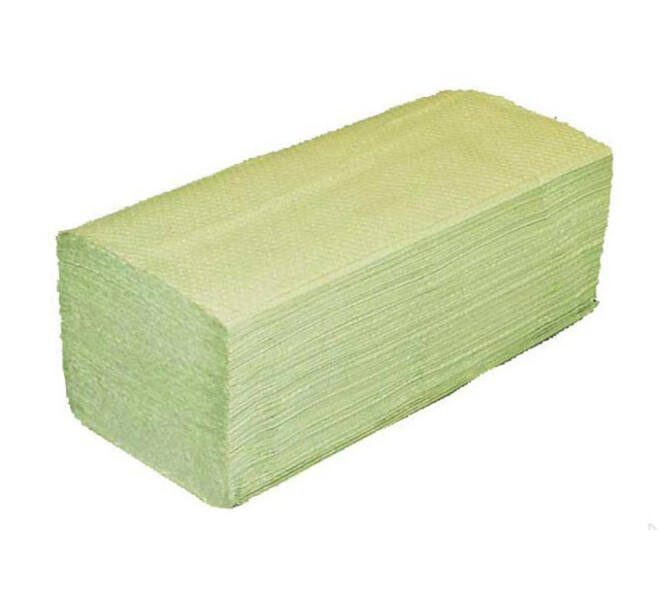 Handdoek Tork H3 Advanced singlefold 2-laags 248x230mm 15x250 vel groen 290179