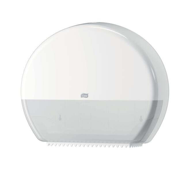 Toiletpapierdispenser Tork T1 Elevation jumbo wit 554000