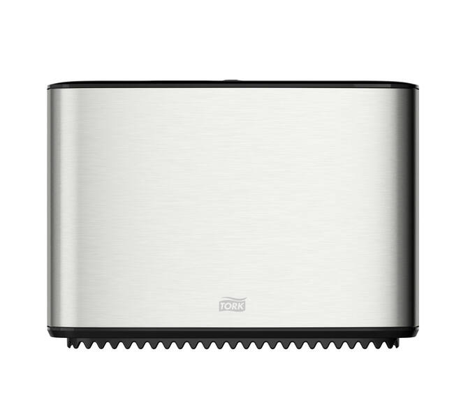 Toiletpapierdispenser Tork T2 Image Line jumbo klein zilver 460006
