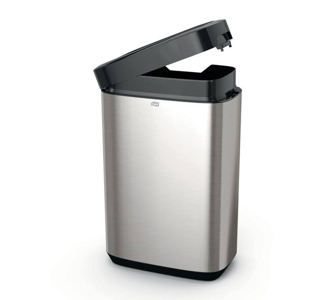 Afvalbak Tork B1 Image Line 50 liter zilver 460011
