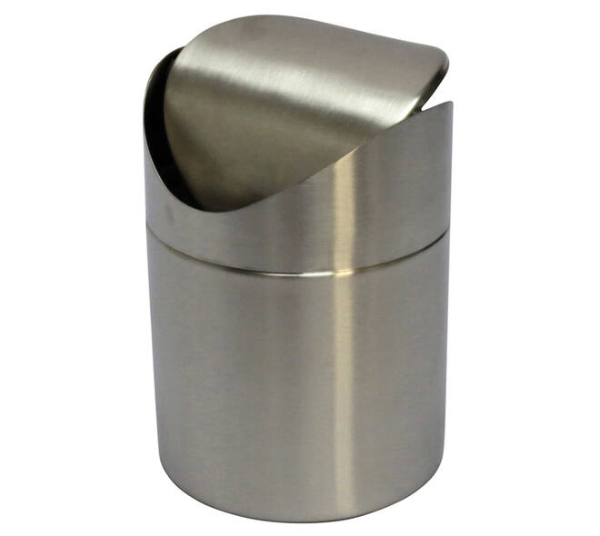 Afvalbak Vepa Bins tafelmodel met swingdeksel 1,5 liter