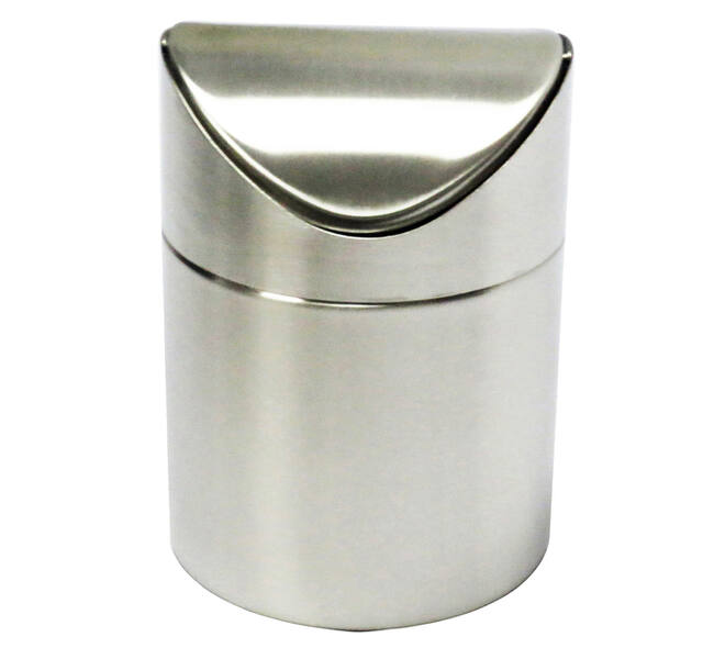 Afvalbak Vepa Bins tafelmodel met swingdeksel 1,5 liter